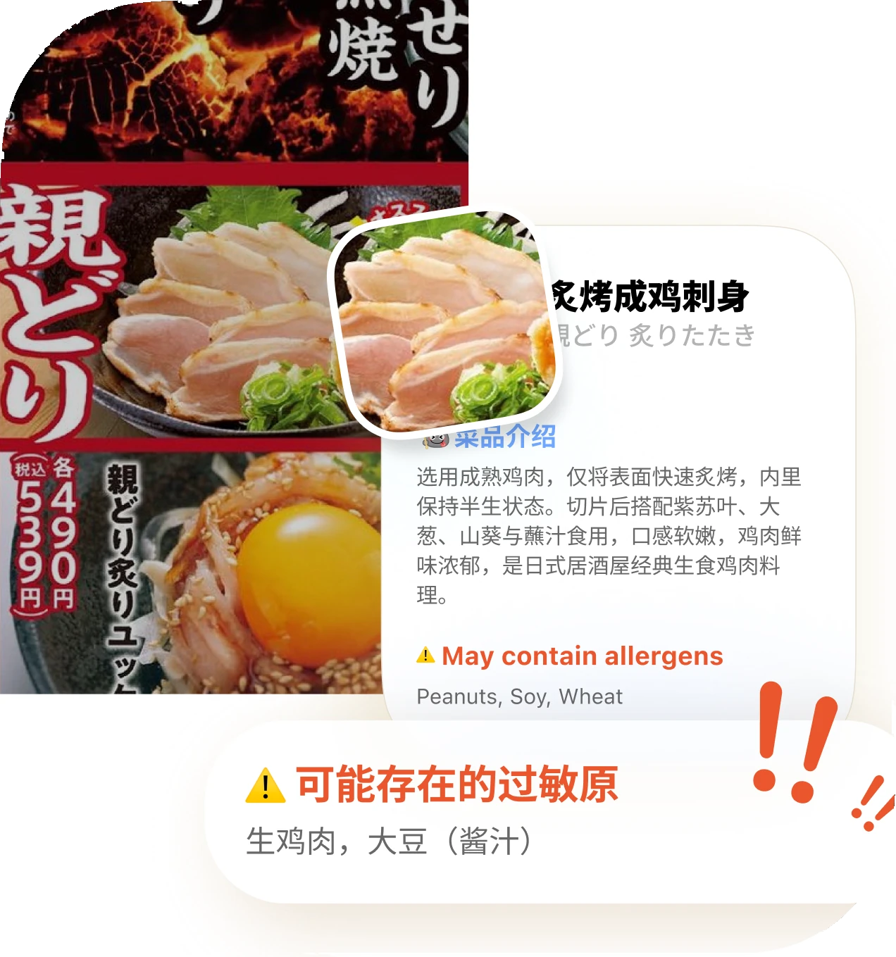Menu Translation & Allergy Alerts